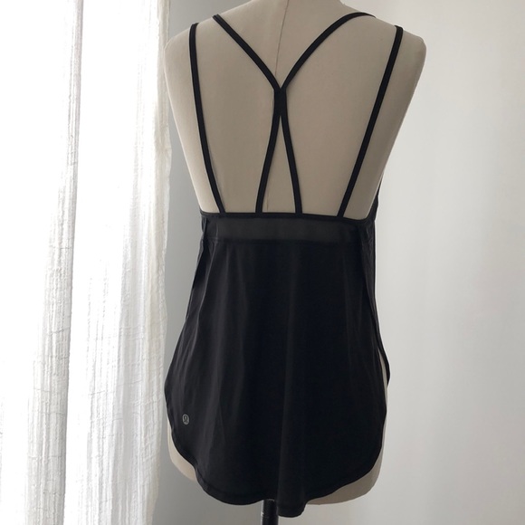 lululemon athletica Tops - Strappy sheer Lululemon Tank